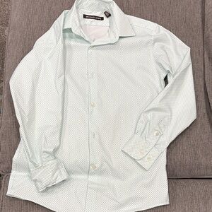 Michael Kors Boys Mint Green Dress Shirt